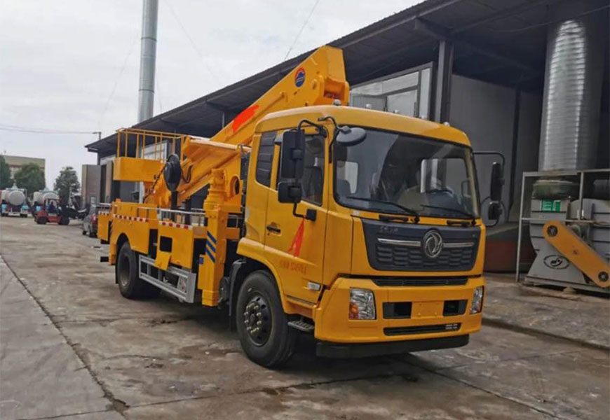 國六東風天錦28米高空作業(yè)車