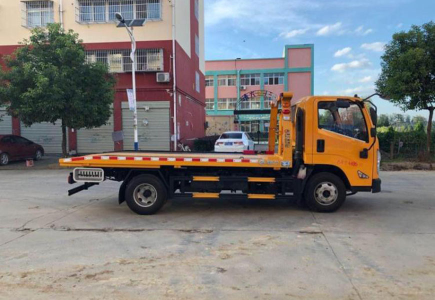 國六江鈴凱運(yùn)一拖二清障車