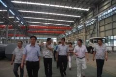 黃陂區(qū)領(lǐng)導(dǎo)視察程力重工汽車(chē)產(chǎn)業(yè)園區(qū)